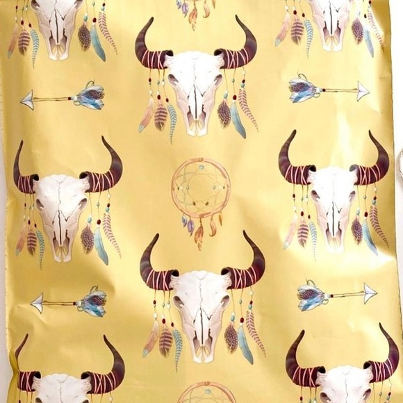 25 14X17 Boho Skull Poly Mailers CLEARANCE - Picture 7 of 7